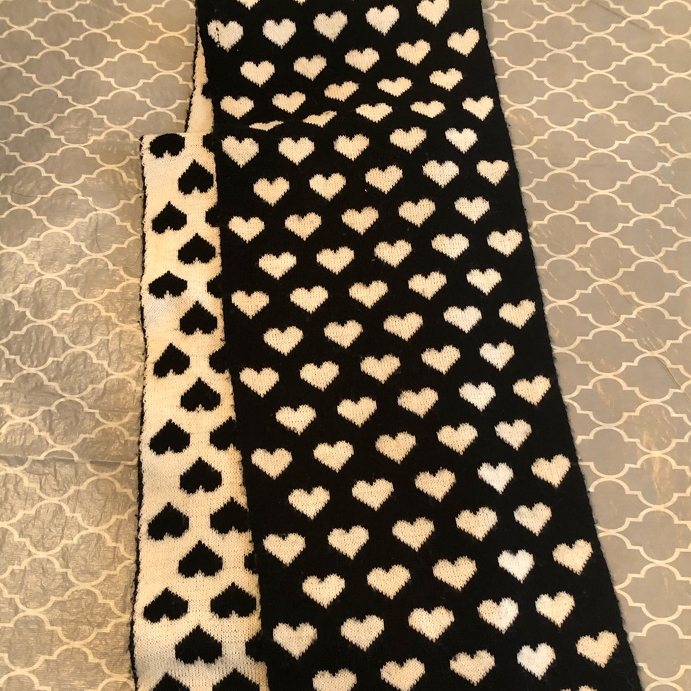 Reversible Heart Scarf